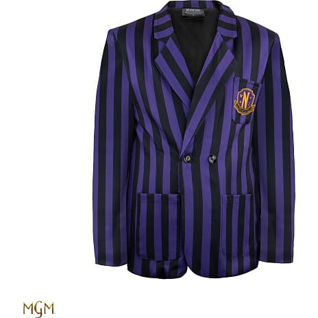 Wednesday Nevermore Academy Blazer Lilla Str. L