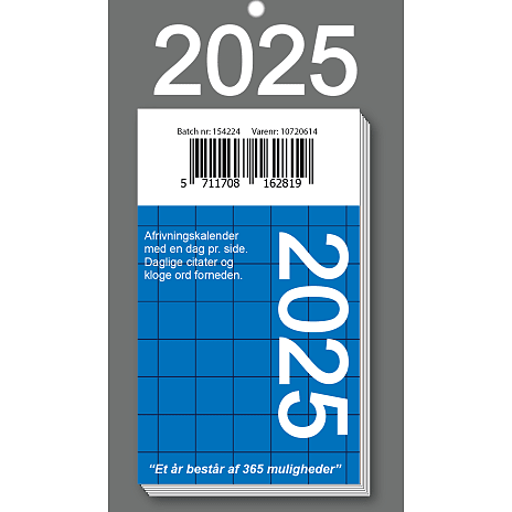 1Conzept Afrivningskalender 2025