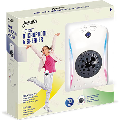Jamsters Headset med Mikrofon og Højttaler
