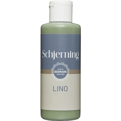 Schjerning Trykfarve Linoleum Støvet Grøn