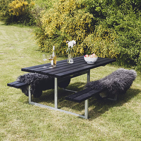 Hortus Westlake Bord/Bænkesæt Sort