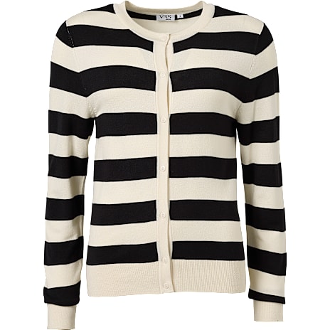 VRS dame cardigan str. M - sort 1 stk.
