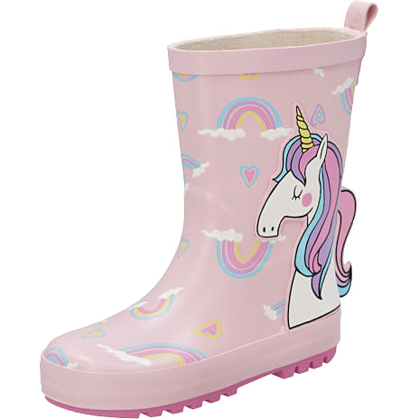 VRS børne gummistøvler med unicorn str. 24 - pink 1 stk.