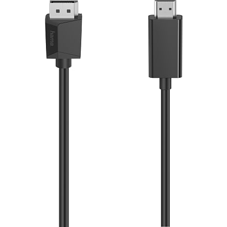 Hama Monitor Cable Display Port HDMI 4K 1,5 meter 1 stk.
