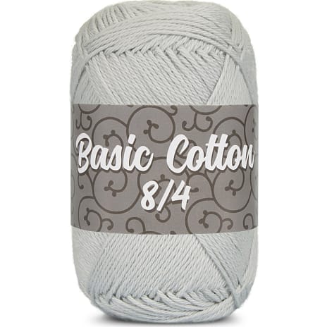 Basic Cotton Sølvfarvetgrå