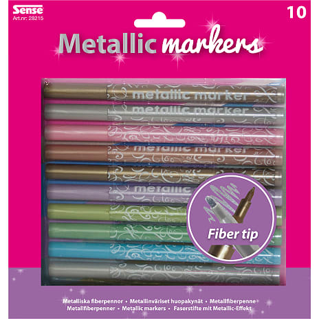 Metalic markers 10 stk. | Køb på Bilka.dk!