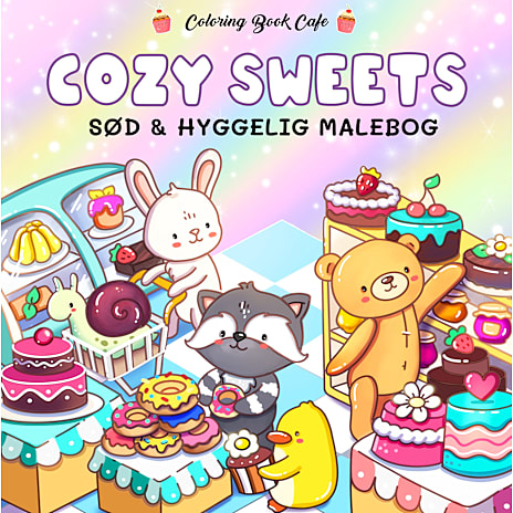 Legind Coloring Book Café - Cozy sweets 1 stk.