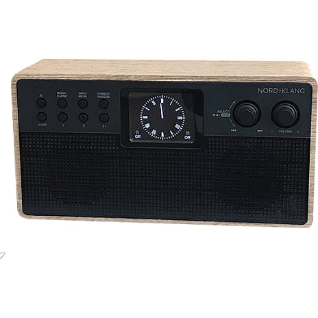 Nordklang DAB550 DAB/FM Radio Med Alarm Og Snooze