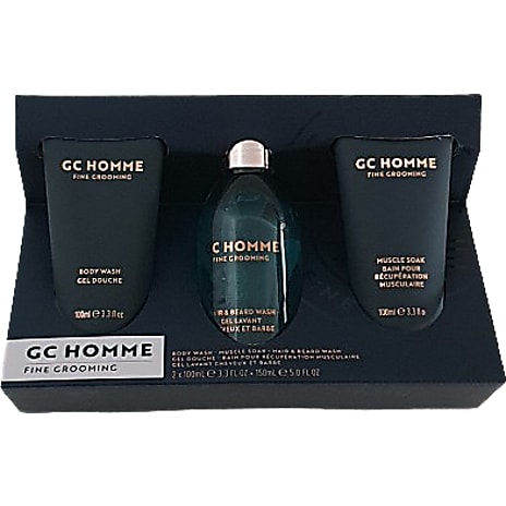 GC Homme Gaveæske med body wash og ansigtsrens