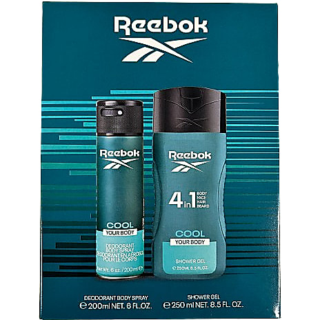 Reebok Gaveæske med Deospray og Shower Gel