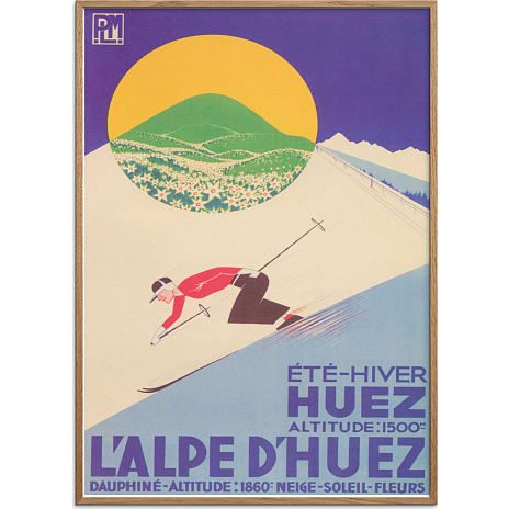 Citatplakat L’aple d’huez - 50x70 cm 1 stk.