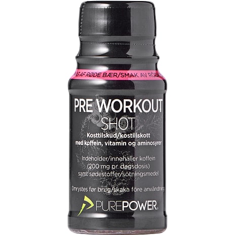 PurePower Energishot røde bær