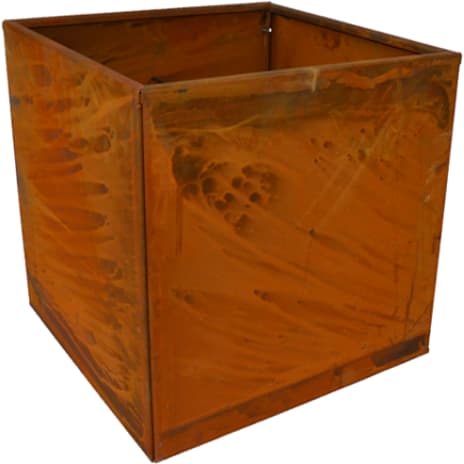 Hortus Krukke Corten 40x40x40 cm Med Bund