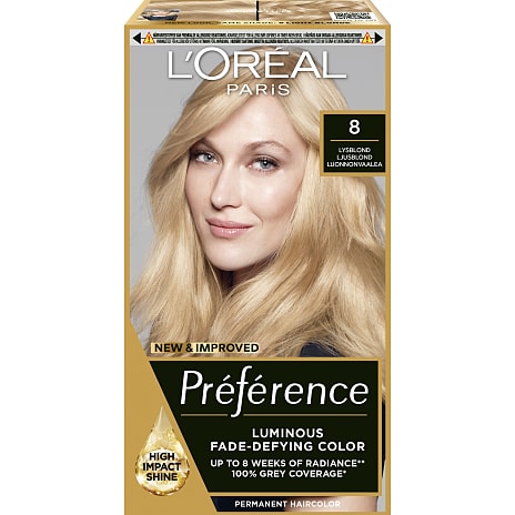 L'Oréal Paris Permanent Hårfarve 8.0 California Light Blonde