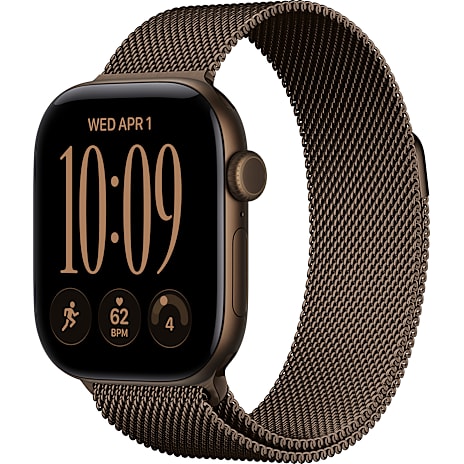 Apple Watch Series 12 GPS + Cellular 42 mm, Dark Bronze aluminium Milanese S/M