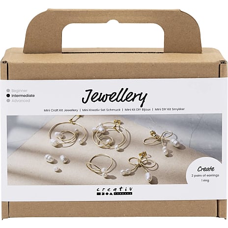 Creotime Mini DIY Kit Smykker Forgyldt