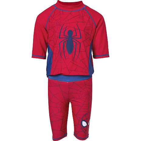 Spider-Man 2-delt Sæt Str. 122/128 Rød