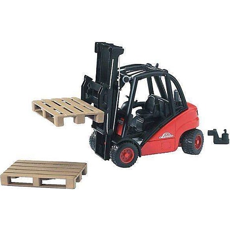 Bruder Linde Fork Lift H30D With 2 Pallets