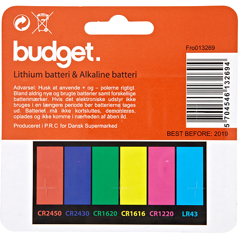 Anonym Diligence velstand Budget button cell mix pkk1 (cr2450... | Køb på Bilka.dk!