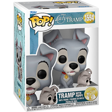 Funko POP! Disney Vagabonden med Hvalp