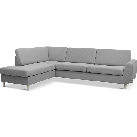 Madrid Nordic Venstrevendt Open-End Sofa Lysegrå
