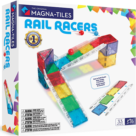 MAGNA-TILES Magnetisk Byggesæt 33 Dele