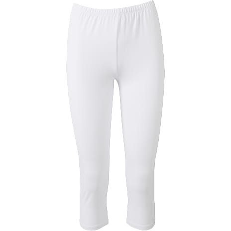 VRS dame capri leggings str. S - hvid 1 stk.