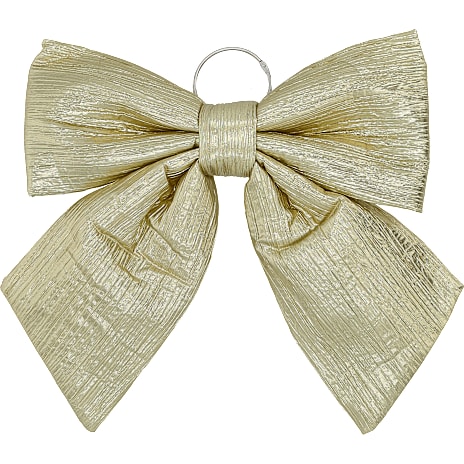 Jule Dekorationssløjfe 33 x 38 cm Guld