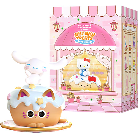Mighty Jaxx Nyammy Treats x Sanrio Cafe figur assorteret