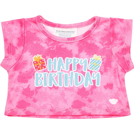 Build-A-Bear Fødselsdags T-shirt