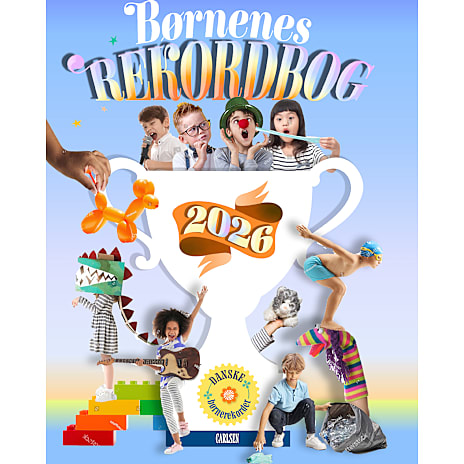 Carlsen Børnenes rekordbog 2026