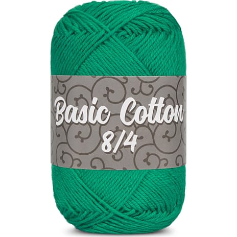 Basic Cotton Garn Grangrøn 012