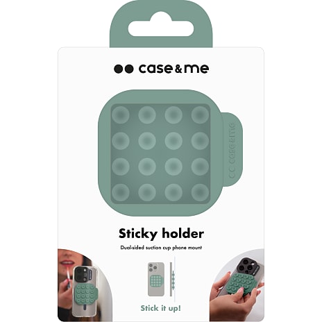 Case&me sugekop til mobil - grøn 1 stk.