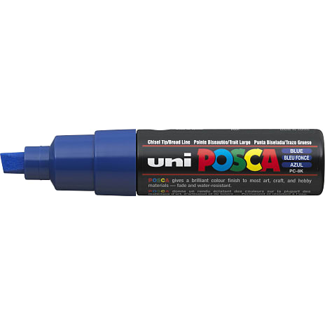 Posca PC8K Vandbaseret Tusch Blå