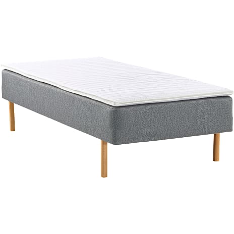 Nordisk Fjer Boxmadrasseng 80x200 cm Lysegrå