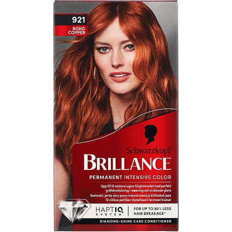 Schwarzkopf Permanent Hårfarve 921 Boho Copper med Serum