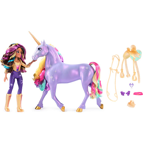 Unicorn academy Sophia & Wildstar dukke og enhjørning 1 stk.