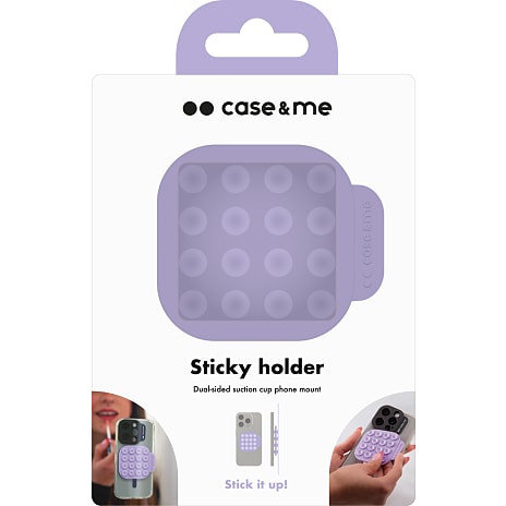 Case&Me sugekop holder - lilla 1 stk.