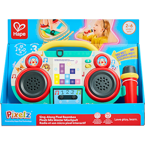 Hape Pixelz boom box