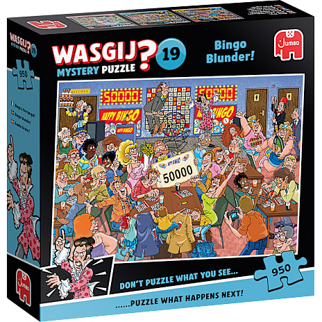 Wasgij Bingo Puslespil 950 Brikker