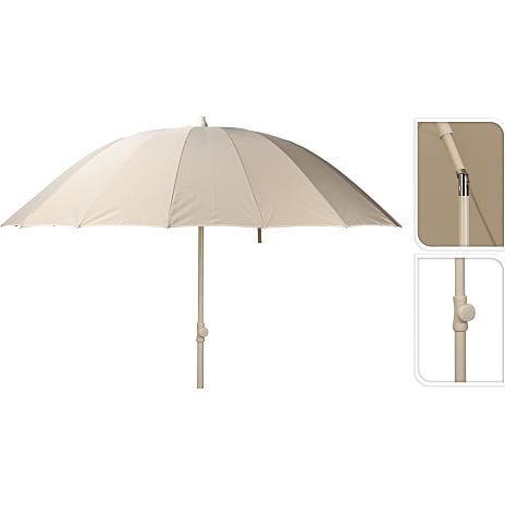 Andre mærker Malta haveparasol creme