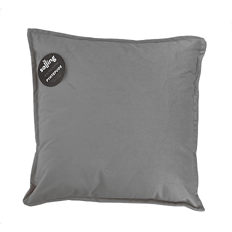 Salling Pyntepude Mørkegrå Velour