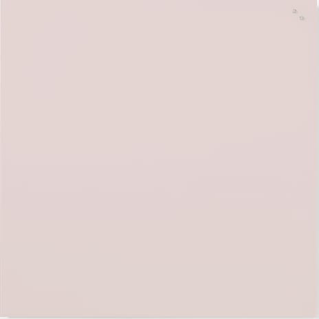 NAGA Magnetisk Glastavle 100x100 cm Pink