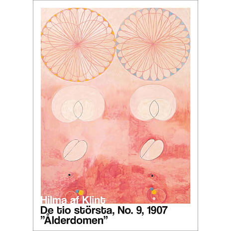 Citatplakat Ålderdomen, H. af Klint