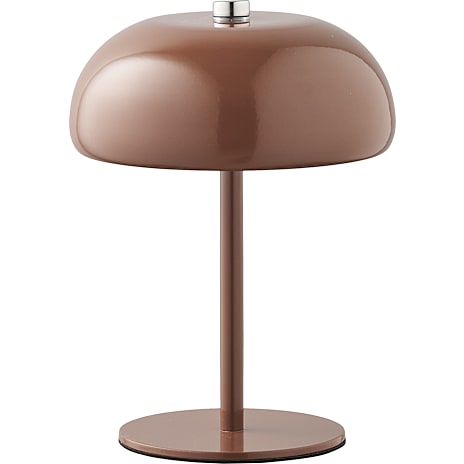 HN Emma Genopladelig Bordlampe Brun