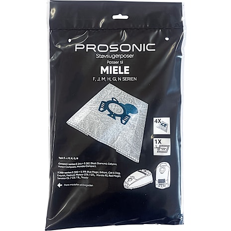 Prosonic Støvsugerposer 4-pak Til Miele