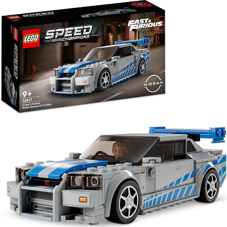 LEGO Speed Champions 2 Fast 2 Furious Nissan Skyline GT-R (R34) 76917