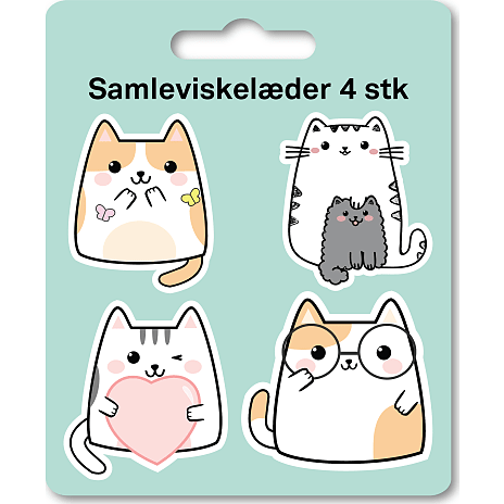 Samleviskelæder med katte 4 | på Bilka.dk!