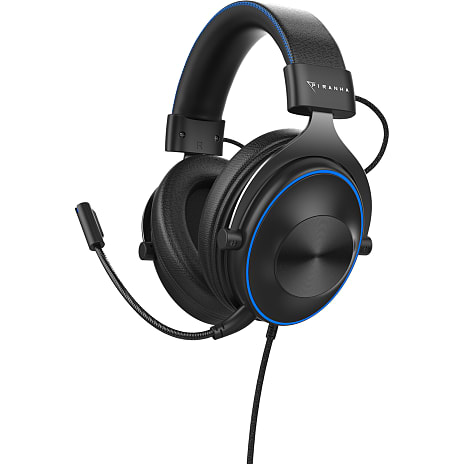 Piranha HP100 Gaming Headset Sort/Blå