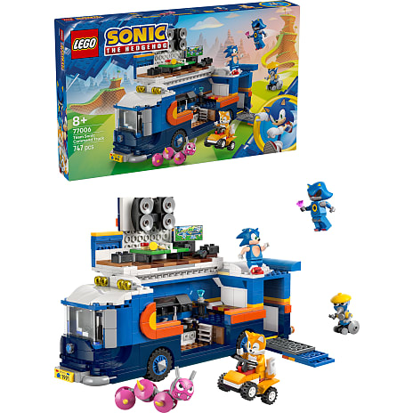LEGO Sonic the Hedgehog Team Sonics kommandovogn 77006 1 stk.